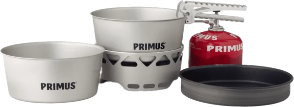 Primus Essential Stove Set 2.3L Grillar & Pizzaugnar frilagd